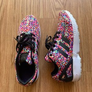 Adidas ZX Flux Prism Multicolor SZ: 12 Rainbow